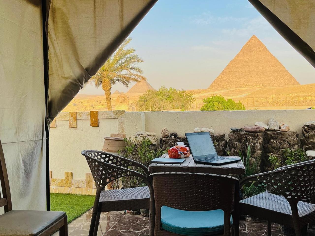 Kemet Pyramids Room View Cairo Exterior photo