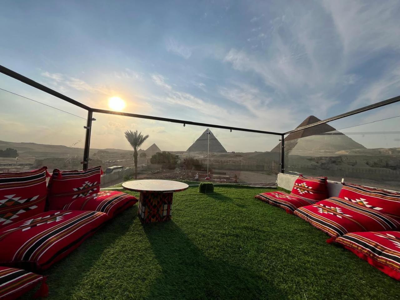 Kemet Pyramids Room View Cairo Exterior photo