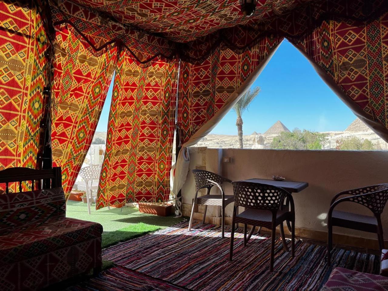 Kemet Pyramids Room View Cairo Exterior photo